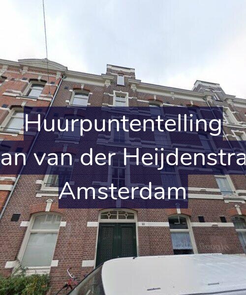 Foto gevel Huurpuntentelling voor Tweede Jan van der Heijdenstraat 48-1R, Amsterdam
