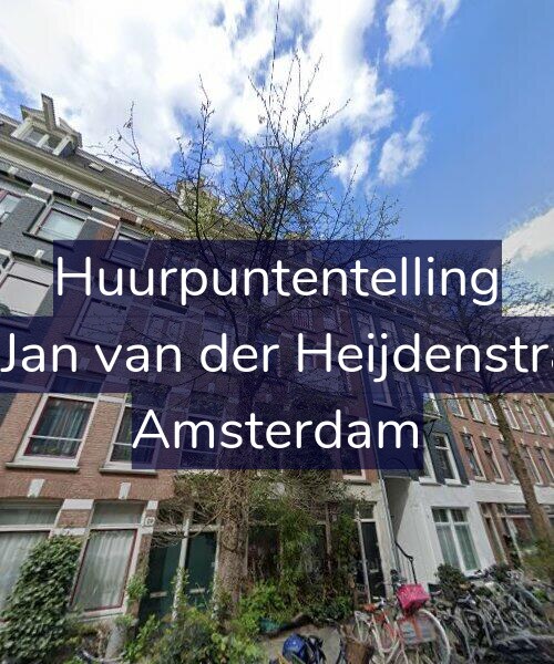 Foto gevel Huurpuntentelling voor Tweede Jan van der Heijdenstraat 31-1, Amsterdam