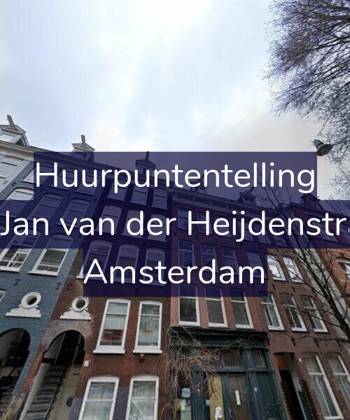 Foto gevel Huurpuntentelling voor Tweede Jan van der Heijdenstraat 71-2, Amsterdam