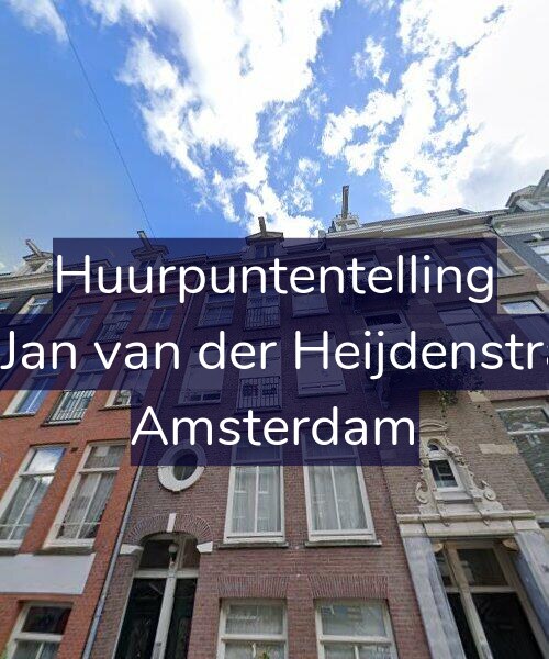 Foto gevel Huurpuntentelling voor Tweede Jan van der Heijdenstraat 38-3, Amsterdam
