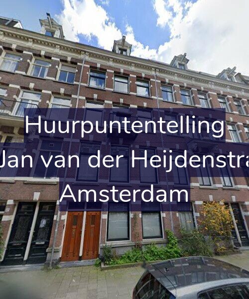 Foto gevel Huurpuntentelling voor Tweede Jan van der Heijdenstraat 10-H, Amsterdam