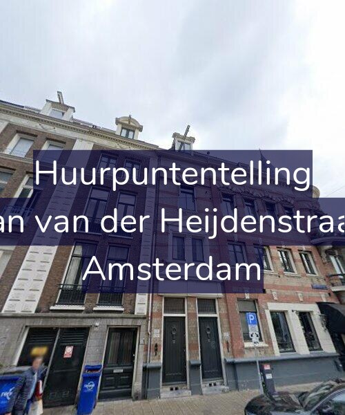 Foto gevel Huurpuntentelling voor Tweede Jan van der Heijdenstraat 109-BA, Amsterdam
