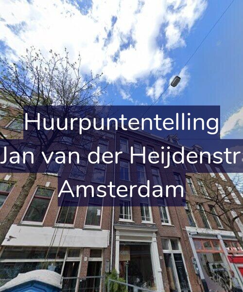 Foto gevel Huurpuntentelling voor Tweede Jan van der Heijdenstraat 39-3, Amsterdam