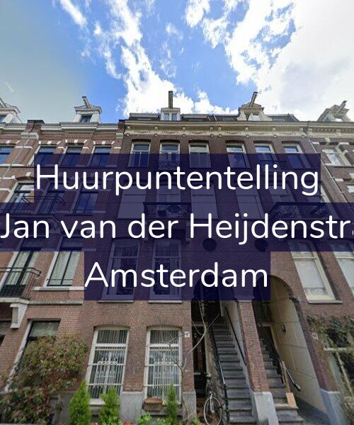 Foto gevel Huurpuntentelling voor Tweede Jan van der Heijdenstraat 16-1, Amsterdam