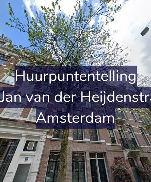 Foto gevel Huurpuntentelling voor Tweede Jan van der Heijdenstraat 22-3, Amsterdam