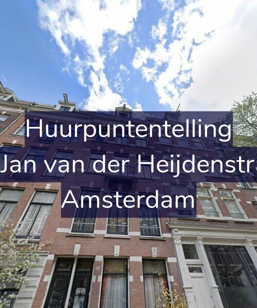 Foto gevel Huurpuntentelling voor Tweede Jan van der Heijdenstraat 26-3, Amsterdam