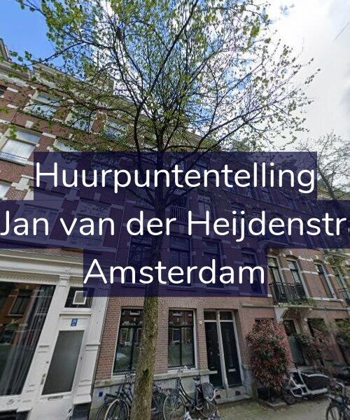 Foto gevel Huurpuntentelling voor Tweede Jan van der Heijdenstraat 22-1, Amsterdam