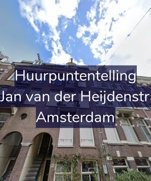 Foto gevel Huurpuntentelling voor Tweede Jan van der Heijdenstraat 14-3, Amsterdam