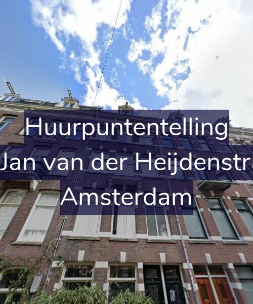Foto gevel Huurpuntentelling voor Tweede Jan van der Heijdenstraat 12-2, Amsterdam