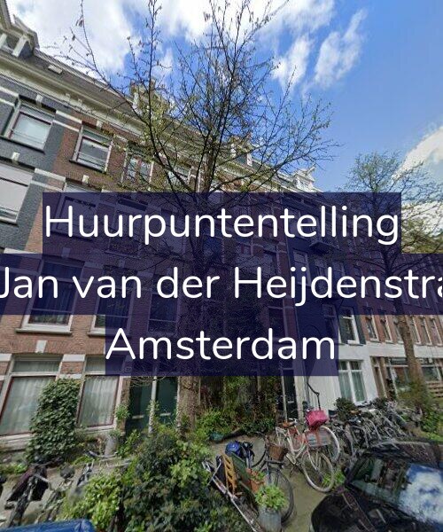 Foto gevel Huurpuntentelling voor Tweede Jan van der Heijdenstraat 31-H, Amsterdam