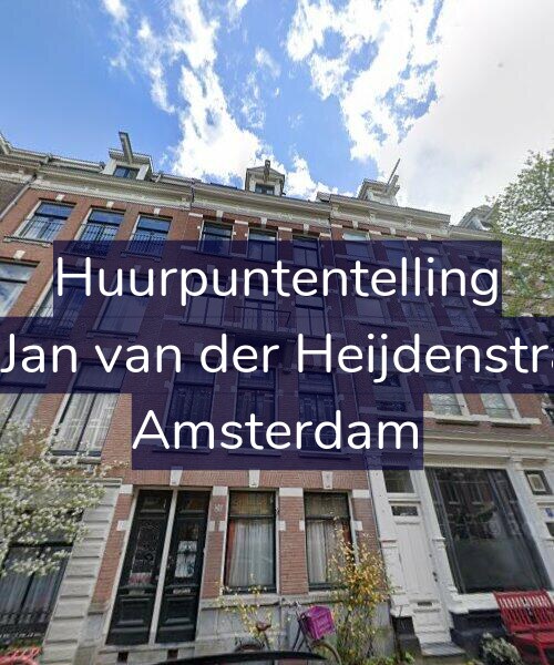 Foto gevel Huurpuntentelling voor Tweede Jan van der Heijdenstraat 26-1, Amsterdam