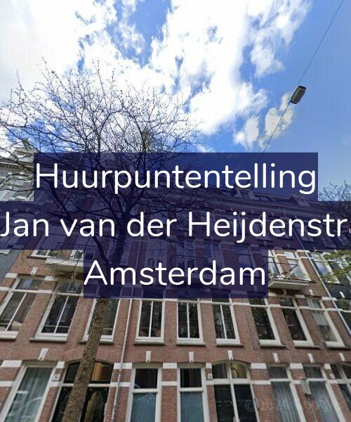 Foto gevel Huurpuntentelling voor Tweede Jan van der Heijdenstraat 19-3, Amsterdam