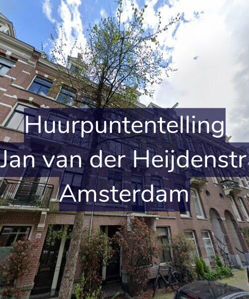 Foto gevel Huurpuntentelling voor Tweede Jan van der Heijdenstraat 18-3, Amsterdam