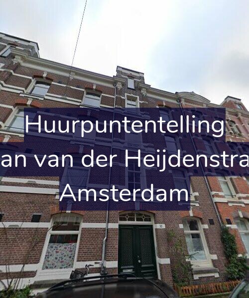 Foto gevel Huurpuntentelling voor Tweede Jan van der Heijdenstraat 52-2R, Amsterdam
