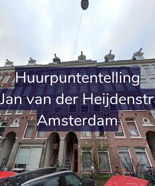 Foto gevel Huurpuntentelling voor Tweede Jan van der Heijdenstraat 61-4, Amsterdam
