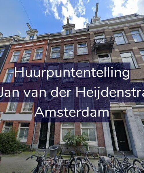 Foto gevel Huurpuntentelling voor Tweede Jan van der Heijdenstraat 38-H, Amsterdam