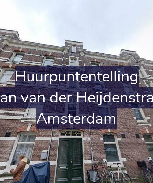 Foto gevel Huurpuntentelling voor Tweede Jan van der Heijdenstraat 46-3R, Amsterdam