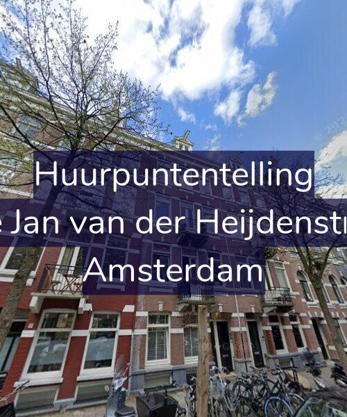 Foto gevel Huurpuntentelling voor Tweede Jan van der Heijdenstraat 9-1, Amsterdam