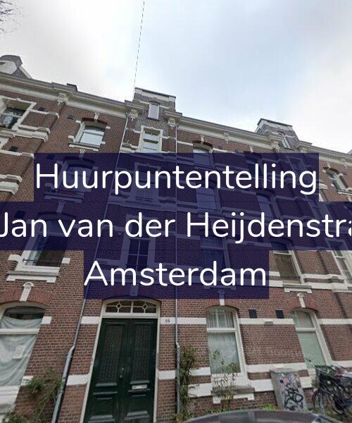 Foto gevel Huurpuntentelling voor Tweede Jan van der Heijdenstraat 68-D, Amsterdam