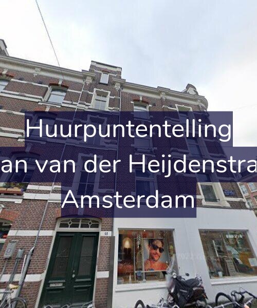 Foto gevel Huurpuntentelling voor Tweede Jan van der Heijdenstraat 42-2R, Amsterdam