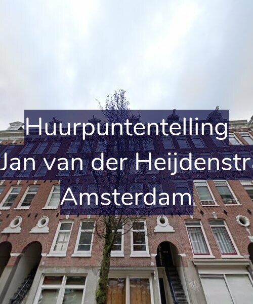 Foto gevel Huurpuntentelling voor Tweede Jan van der Heijdenstraat 57-2, Amsterdam