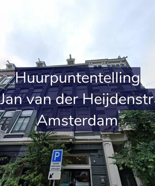Foto gevel Huurpuntentelling voor Tweede Jan van der Heijdenstraat 72-2, Amsterdam