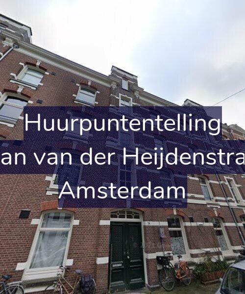 Foto gevel Huurpuntentelling voor Tweede Jan van der Heijdenstraat 54-3R, Amsterdam