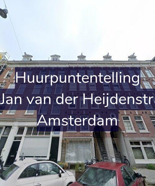 Foto gevel Huurpuntentelling voor Tweede Jan van der Heijdenstraat 53-4, Amsterdam