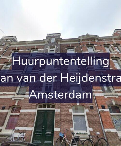 Foto gevel Huurpuntentelling voor Tweede Jan van der Heijdenstraat 62-1R, Amsterdam