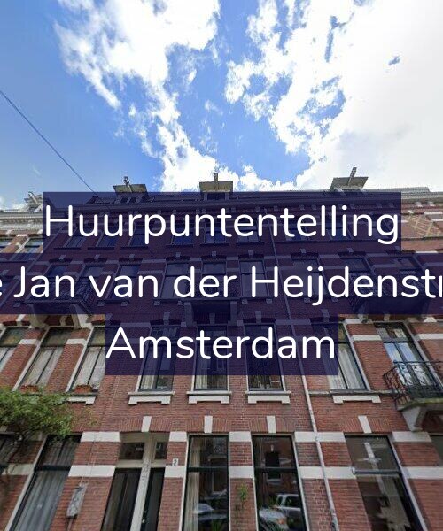 Foto gevel Huurpuntentelling voor Tweede Jan van der Heijdenstraat 2-2, Amsterdam