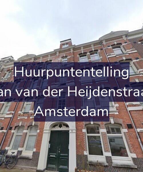 Foto gevel Huurpuntentelling voor Tweede Jan van der Heijdenstraat 50-3LA, Amsterdam
