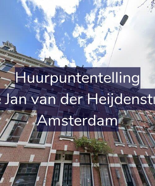 Foto gevel Huurpuntentelling voor Tweede Jan van der Heijdenstraat 4-3, Amsterdam