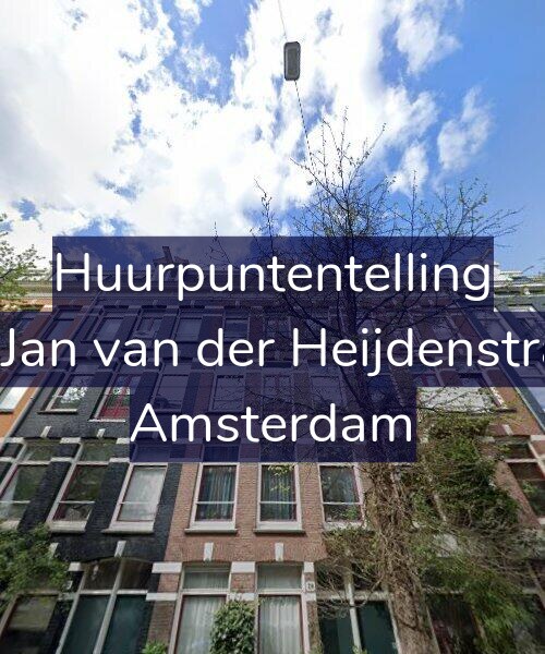 Foto gevel Huurpuntentelling voor Tweede Jan van der Heijdenstraat 29-3, Amsterdam