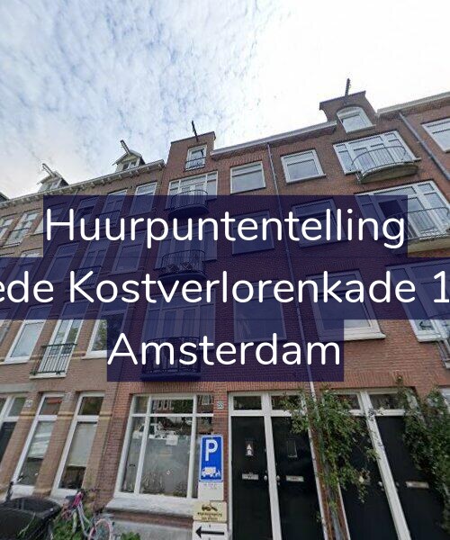 Foto gevel Huurpuntentelling voor Tweede Kostverlorenkade 155-2, Amsterdam