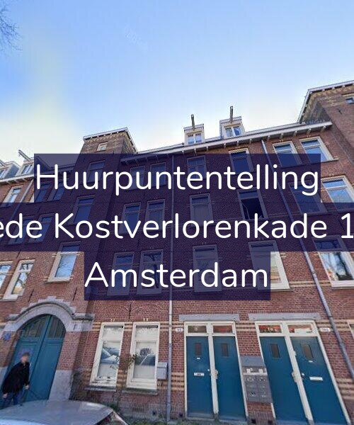Foto gevel Huurpuntentelling voor Tweede Kostverlorenkade 145-3, Amsterdam