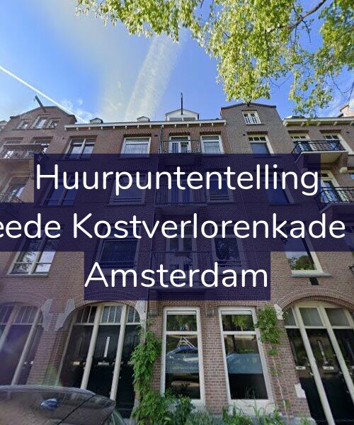 Foto gevel Huurpuntentelling voor Tweede Kostverlorenkade 2-H, Amsterdam