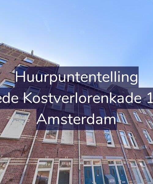 Foto gevel Huurpuntentelling voor Tweede Kostverlorenkade 143-3, Amsterdam