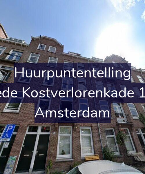 Foto gevel Huurpuntentelling voor Tweede Kostverlorenkade 137-1, Amsterdam