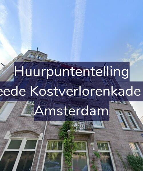 Foto gevel Huurpuntentelling voor Tweede Kostverlorenkade 4-2, Amsterdam
