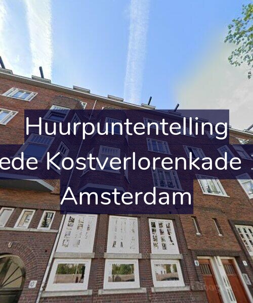 Foto gevel Huurpuntentelling voor Tweede Kostverlorenkade 10-3, Amsterdam