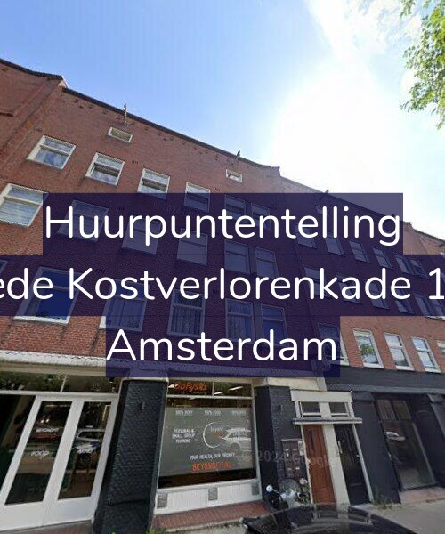 Foto gevel Huurpuntentelling voor Tweede Kostverlorenkade 131-2, Amsterdam