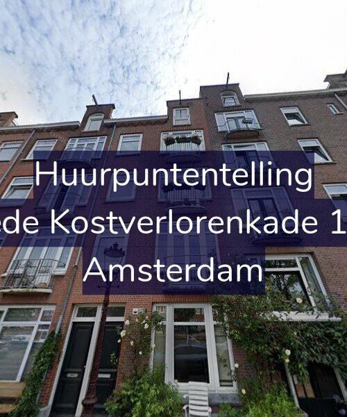 Foto gevel Huurpuntentelling voor Tweede Kostverlorenkade 157-H, Amsterdam