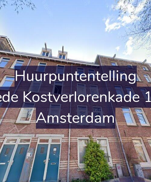 Foto gevel Huurpuntentelling voor Tweede Kostverlorenkade 148-1, Amsterdam