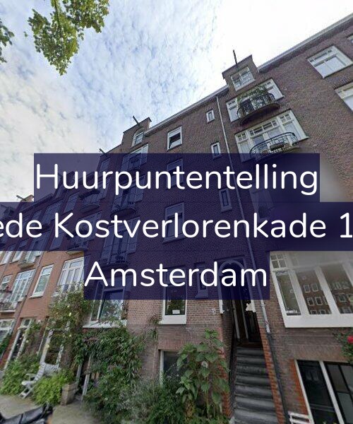 Foto gevel Huurpuntentelling voor Tweede Kostverlorenkade 158-3, Amsterdam