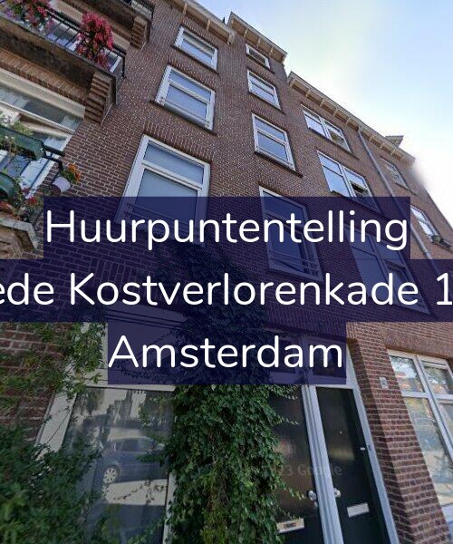 Foto gevel Huurpuntentelling voor Tweede Kostverlorenkade 140-3, Amsterdam