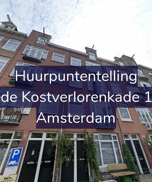 Foto gevel Huurpuntentelling voor Tweede Kostverlorenkade 156-H, Amsterdam