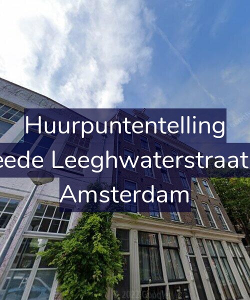 Foto gevel Huurpuntentelling voor Tweede Leeghwaterstraat 4-3, Amsterdam