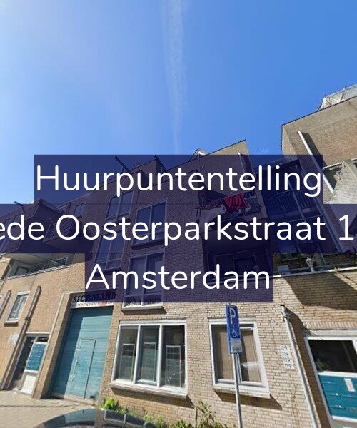 Foto gevel Huurpuntentelling voor Tweede Oosterparkstraat 119-A, Amsterdam
