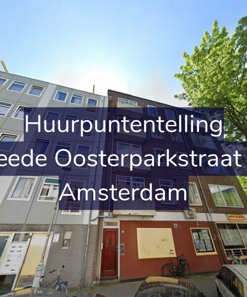 Foto gevel Huurpuntentelling voor Tweede Oosterparkstraat 4-1, Amsterdam