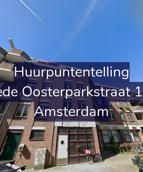 Foto gevel Huurpuntentelling voor Tweede Oosterparkstraat 161-A, Amsterdam